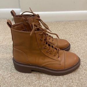 Aldo Brown Combat Boots